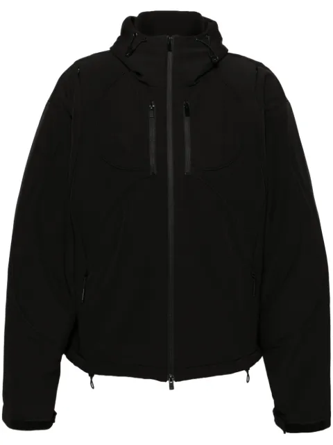 HELIOT EMIL hooded jacket Black PREAW24M02130