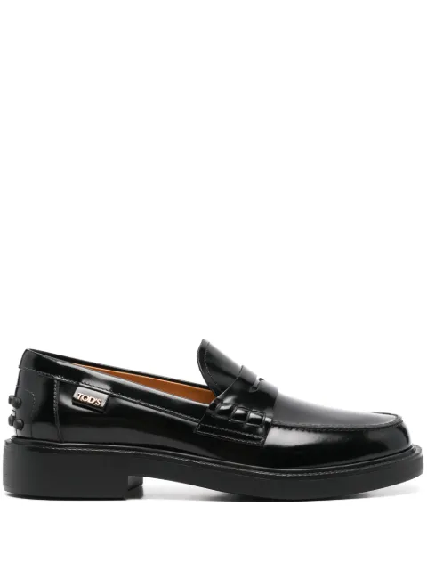 Tod's Gommino leather loafers Black XXW20L0IP70SHA