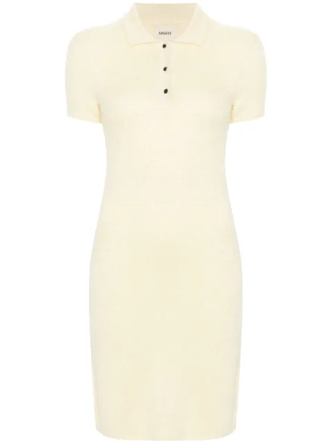KHAITE Graciela dress Yellow 9589309616