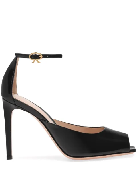 Gianvito Rossi 95mm Ethel sandals Black G6175695RICNUI