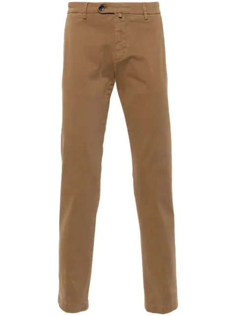 Briglia 1949 cotton chino trousers Brown BG04424008