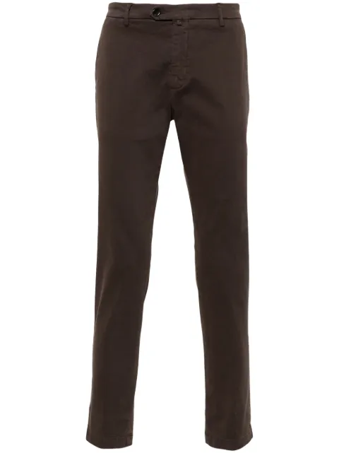 Briglia 1949 cotton chino trousers Brown BG04424008