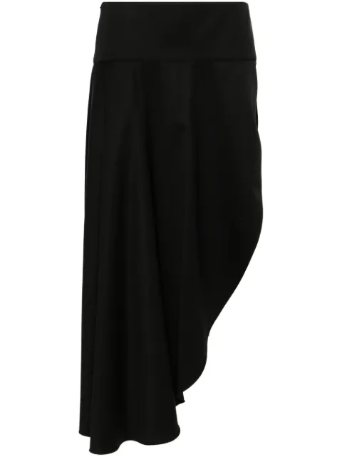 Alaïa asymmetric skirt Black AA9J05616T615