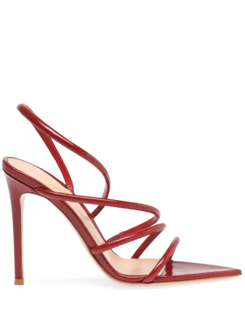 Gianvito Rossi 105mm Ettie sandals Red G3244115RICNUI