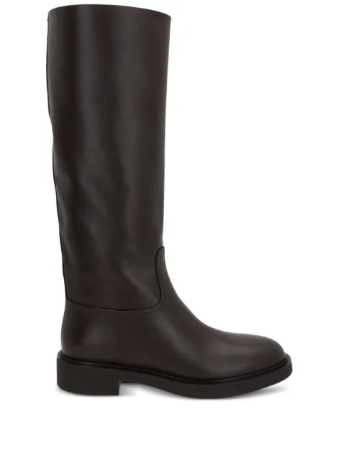 Gianvito Rossi 50mm Moka boots Brown G8012820GOMCLN
