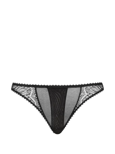 Maison Close open thong Black 562410