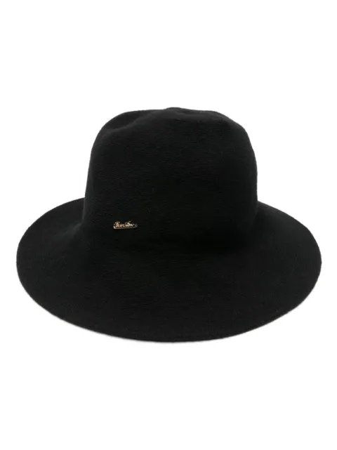 Borsalino logo-plaque trillbie Black 130389P