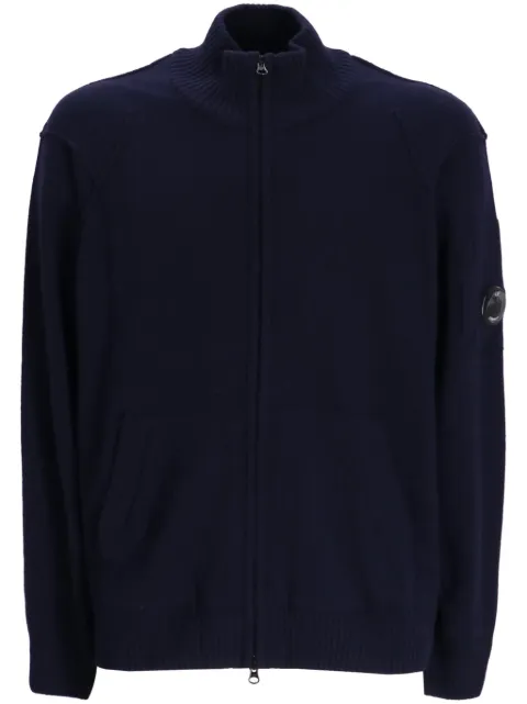 C.P. Company Zipped cardigan Blue 17CMKN143A110149A