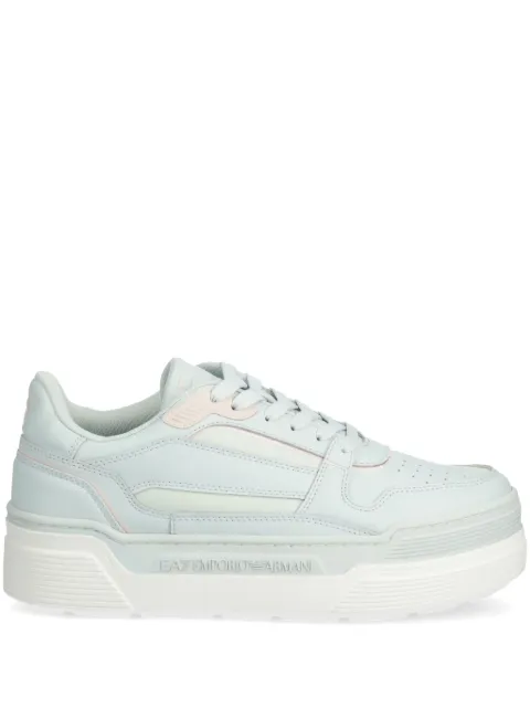 Ea7 Emporio Armani panelled sneakers Blue XK334X7X010