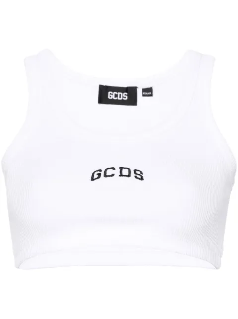 GCDS logo bra top White A2OW2811JA2