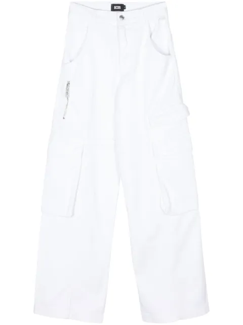GCDS Ultracargo trousers White A2CM2900TG5