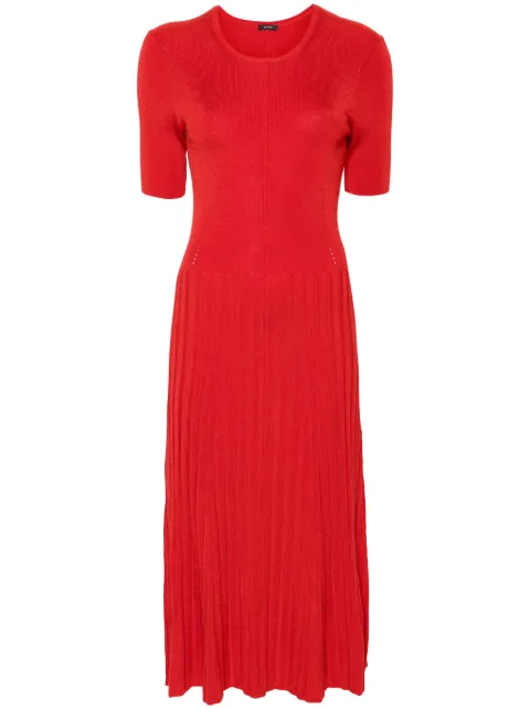 JOSEPH knitted midi dress Red JF008285