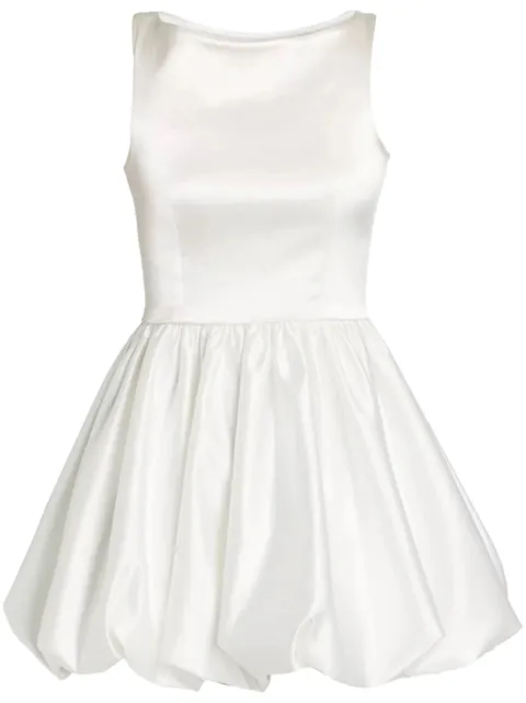 AZEEZA Ananya mini dress White ANANYAMINICUPSATCRM
