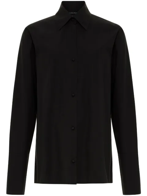 AZEEZA Kareena mini shirt dress Black KAREENAMINIPOPBLK
