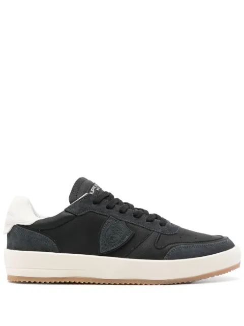 Philippe Model Paris logo-patch sneakers Black VNLUWX05