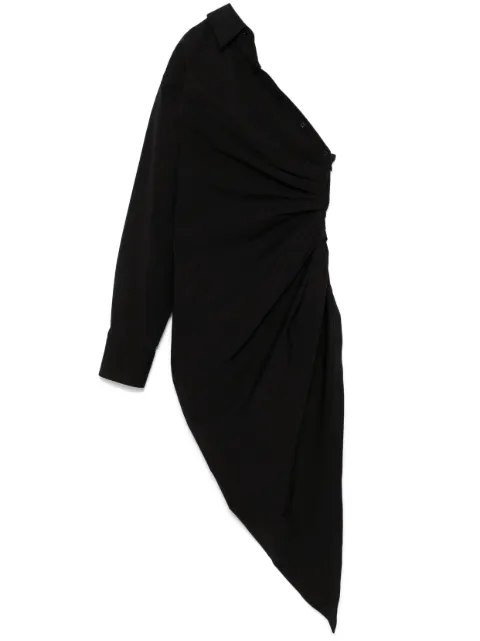 Alexander Wang asymmetric mini dress Black 1WC4246704