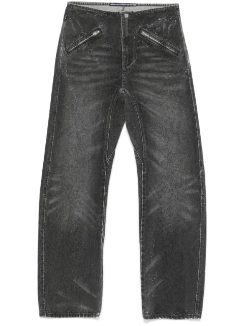 Alexander Wang Moto jeans Grey 1WC4244494032A