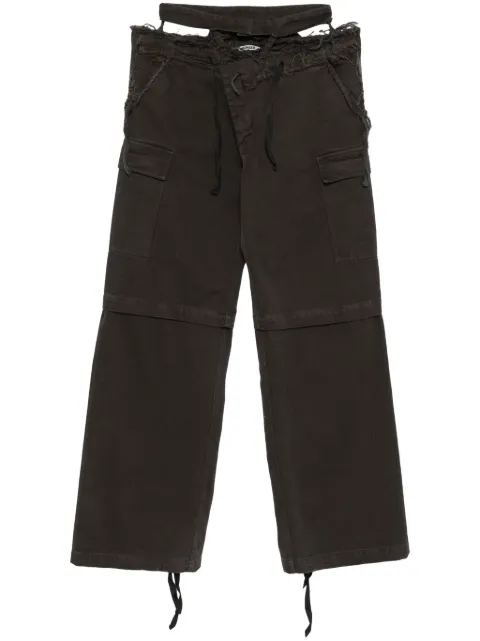Ottolinger wide-leg cargo trousers Brown 1060801521