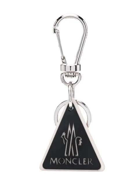 Moncler logo-debossed keyring Black K209A6F00004M4279