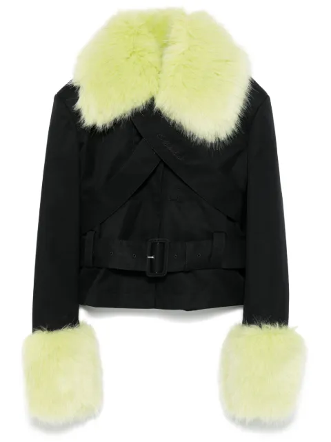 Off-White Co Cross Cargo jacket Black OWEA278W24FAB0011010