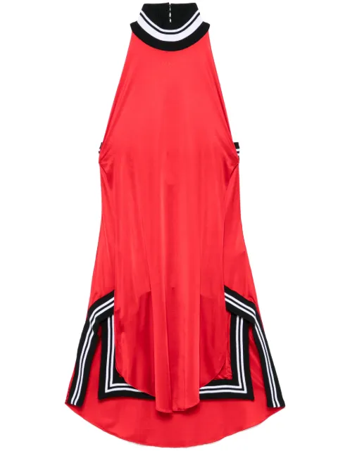Off-White satin mini dress Red OWDB536W24JER0012929