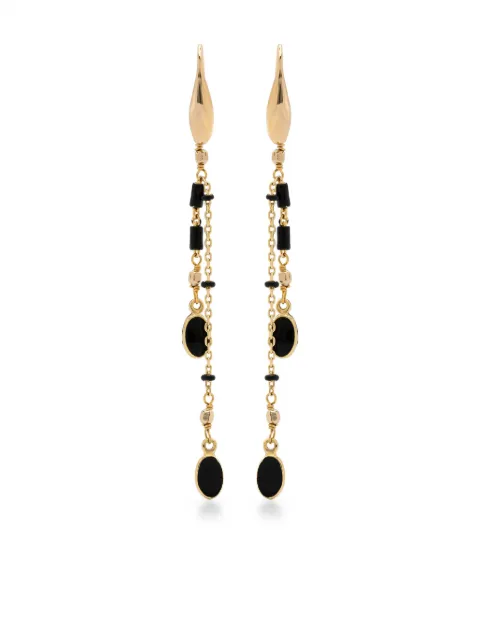 ISABEL MARANT Casablanca gold-tone brass drop earrings Gold BL0001FAA3B01B