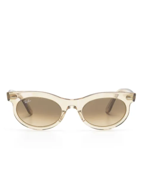Ray-Ban Wayfarer oval-frame sunglasses Neutrals RB2242