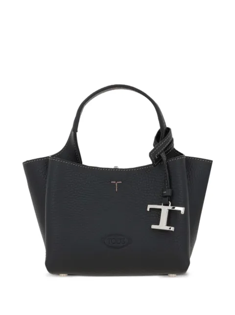 Tod's logo-charm tote bag Black XBWAPAFL000QRIB999
