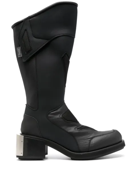 GmbH Baris Knee High Moto boots Black FGBHMBRKH090C3