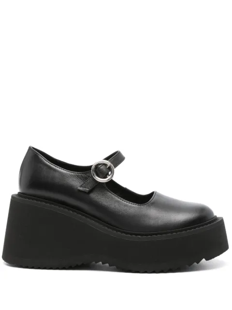 Nicole Saldaña 75mm Nina platform pumps Black FSLDWNINA0900G