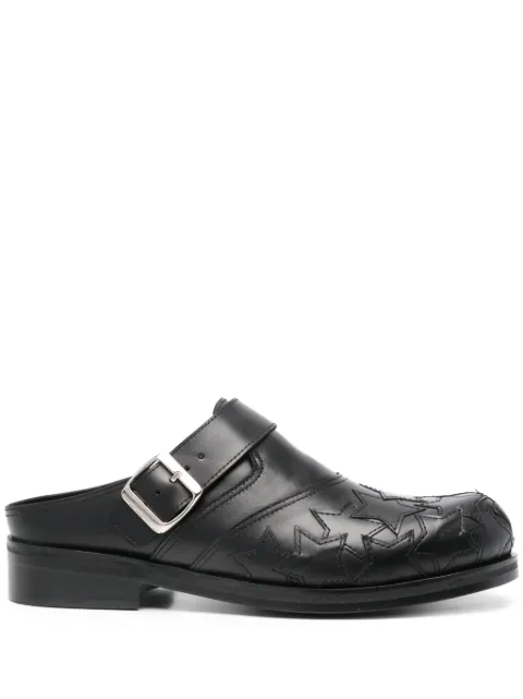 Stefan Cooke Star Biker mules Black FSTCMSTBM09021