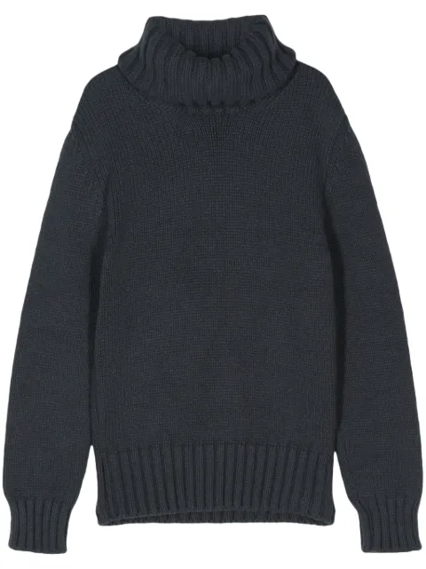 Saint Laurent Pre-Owned 1990s wool sweater Blue SAI480KL