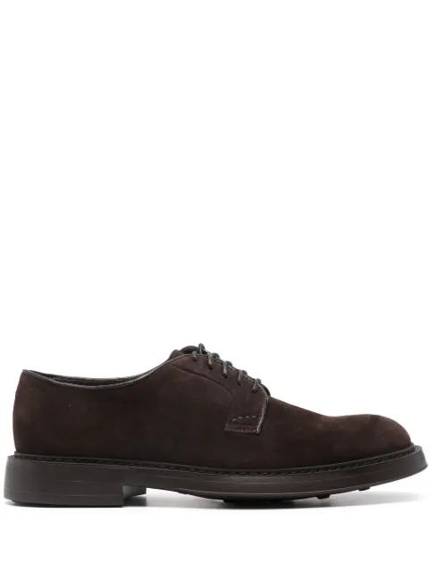 Doucal's suede Derby shoes Brown DU1385BRUXUF009TM23