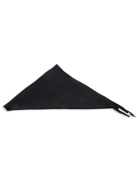 extreme cashmere mélange-effect bandana Black N35BANDANA174