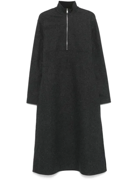 Jil Sander virgin wool midi dress Grey J40CT0185J40182