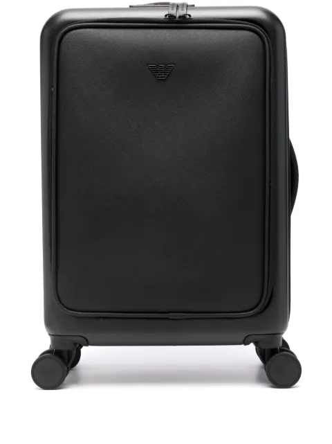 Emporio Armani logo-plaque suitcase Black Y4Q367Y138E