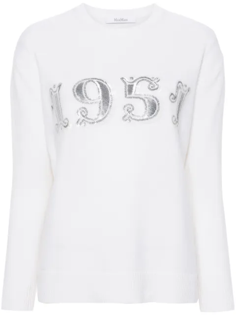 Max Mara Plata sweater White 2421366222600