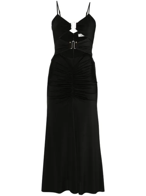 NISSA cut-out midi dress Black RS15496