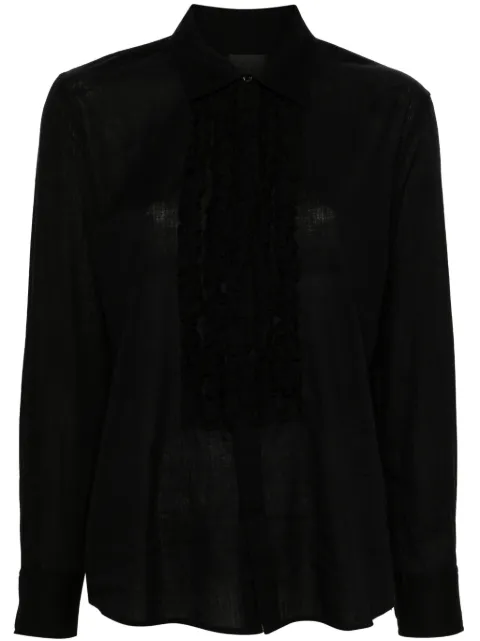 Nili Lotan Nathael shirt Black 12715F096