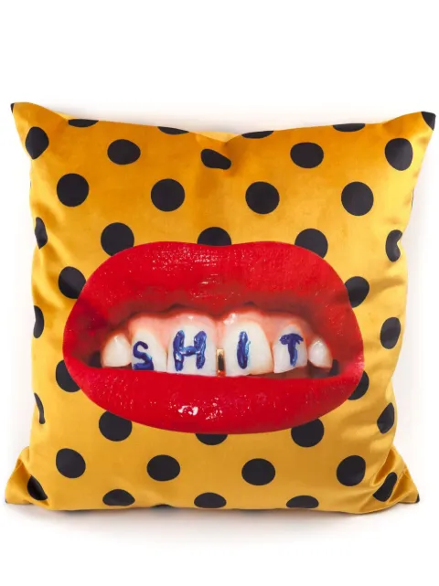 Seletti Shit cushion (50cm x 50cm) Yellow 02305