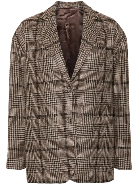 Officine Generale Antonia blazer Brown W24WTLG402PRE