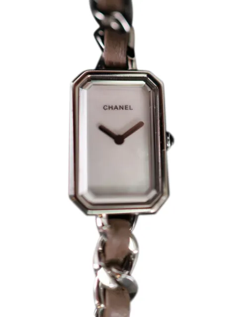 CHANEL Pre-Owned pre-owned Première 23.6mm Neutrals 8585001450V00200582