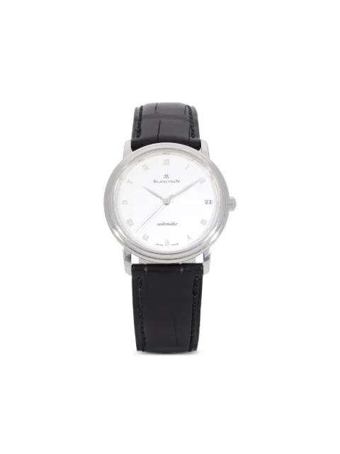 Blancpain 2003 pre-owned Villeret 40mm White 6651112755BV72211