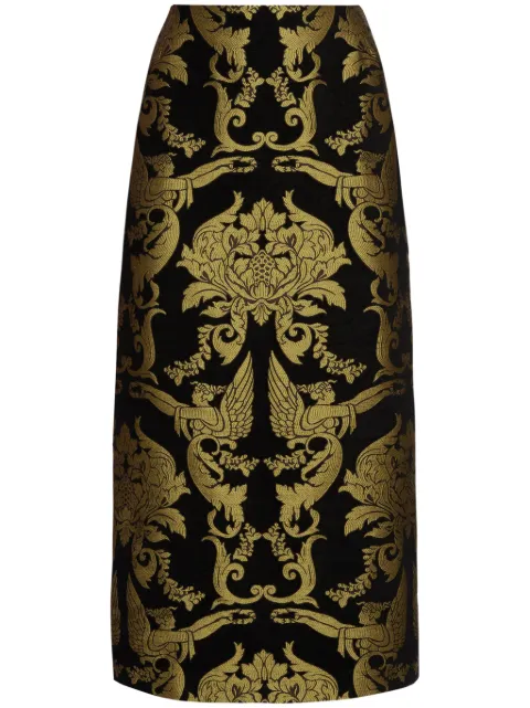 La DoubleJ printed pencil skirt Black SKI0011JCQ085CRB02BL01