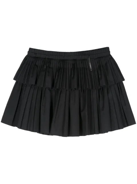 Alexander McQueen Pre-Owned 2010s pleated mini skirt Black MQU450EN