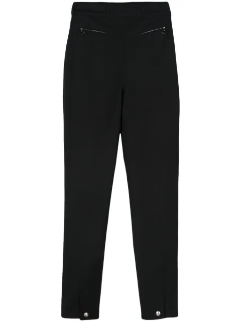 Hermès Pre-Owned 1990s wool blend trousers Black HER350EG
