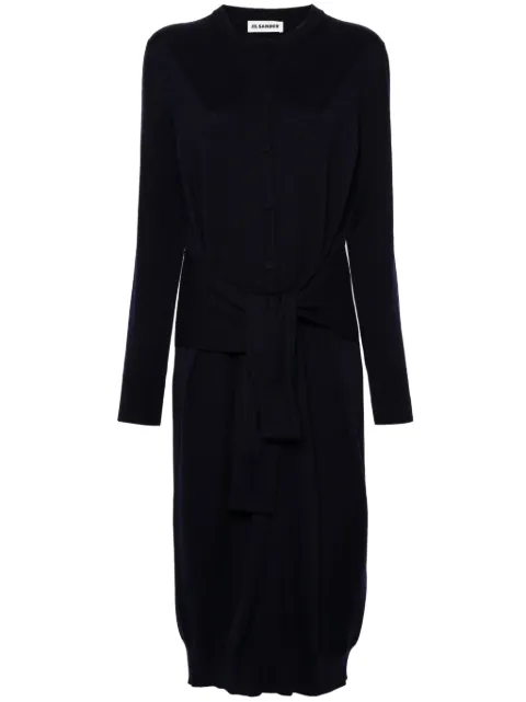 Jil Sander knit dress Blue J02CT0403J14722