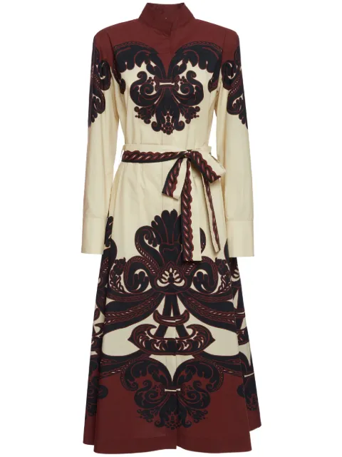 La DoubleJ Sundowner dress Red DRE0459COT015INI02WH03