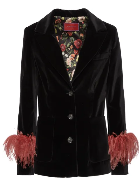 La DoubleJ Keaton blazer Black JAC0073VEL011SOLIDBL01