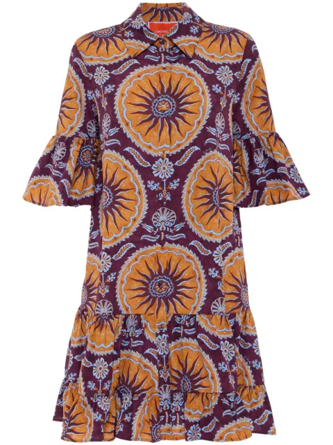 La DoubleJ Chorux mini dress Purple DRE0193COT039SOV01PU01